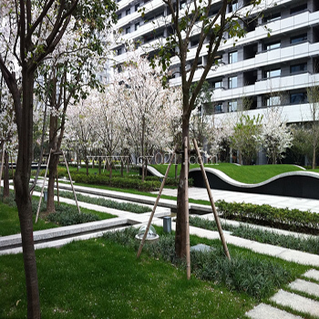 上海綠化景觀公司、上海庭院景觀工程、上海庭院景觀設計、上海小區綠化 .